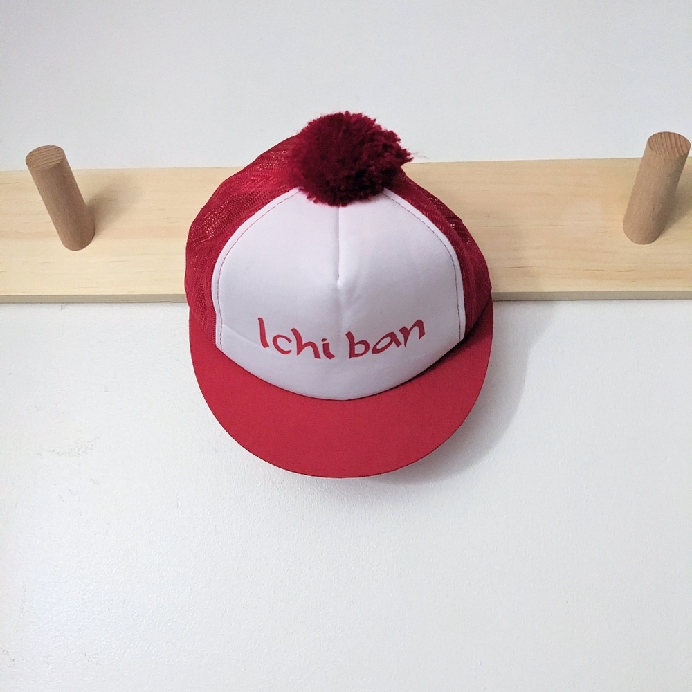 Ichi Ban Trucker Cap with Pom-pom